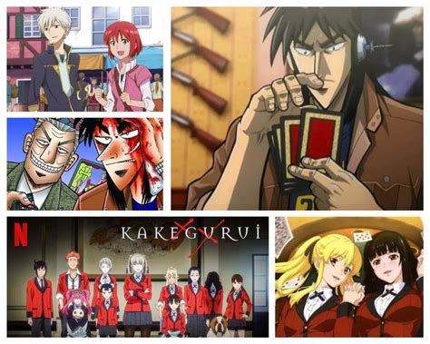 gambling anime characters|15 Best Anime About Gambling